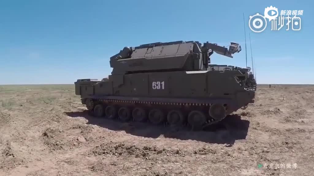 俄罗斯陆军道尔m2防空导弹发射演练视频_手机新浪网