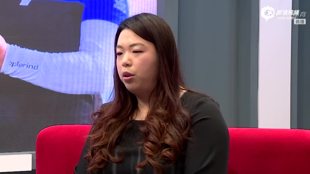 冯珊珊做客新浪总部