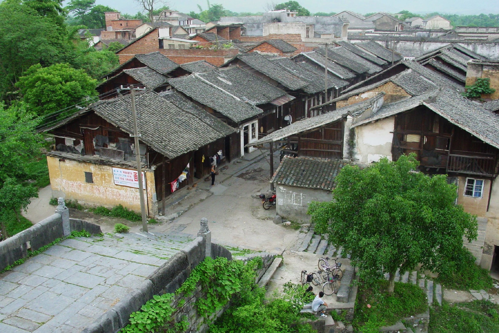 漓江边的古集市,桂林大圩古镇如今与世无争