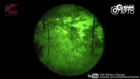 美国陆军特种部队SFG使用夜视仪进行夜间作战训练_手机新浪网
