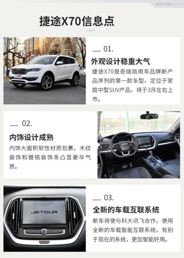 进军中型SUV市场 网易汽车实拍捷途X70