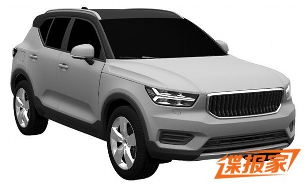 沃尔沃XC40国内专利图曝光 CMA平台打造