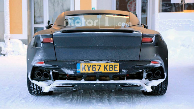 全新Vanquish再曝谍照 预计2019年上市