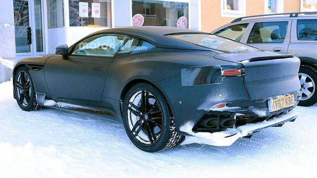 全新Vanquish再曝谍照 预计2019年上市