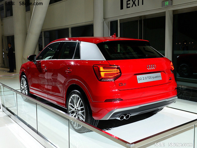 奥迪Q2国内首发亮相 定位小型SUV市场