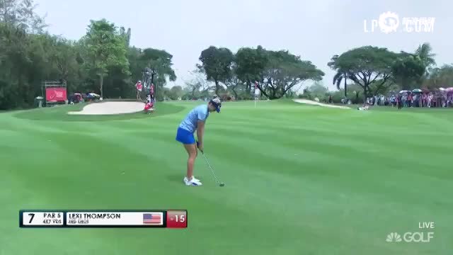 泰国LPGA赛决赛轮汤普森集锦