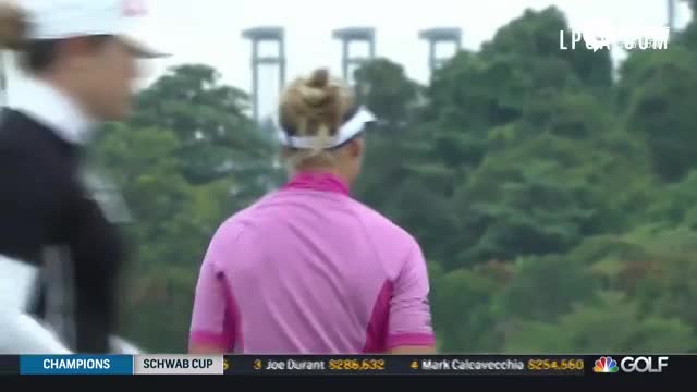 汇丰女子赛次轮亨德森集锦