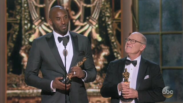 科比退役动画获奥斯卡奖