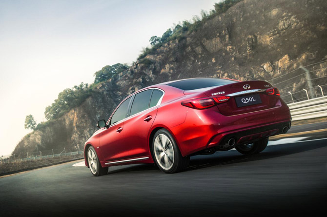 5-英菲尼迪豪华中级轿车新Q50L-运动风格外观，明朗线条突显运动本性_2