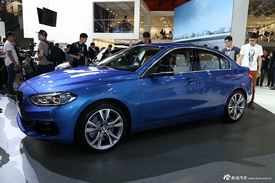 奥迪a3的死对头 宝马全新1系三厢版下线