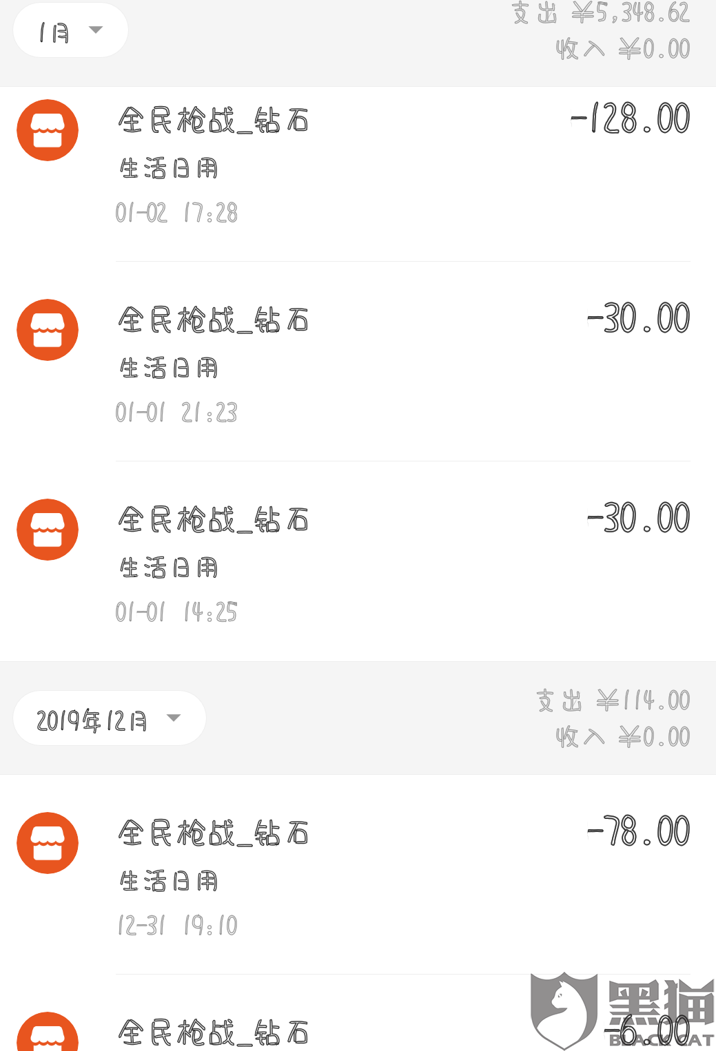 黑猫投诉:儿子不小心充了17273.16|全民枪战官博_新浪新闻