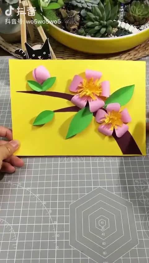 手工制作儿童剪贴画!简单又好看!再也不怕老师布置的手工作业啦