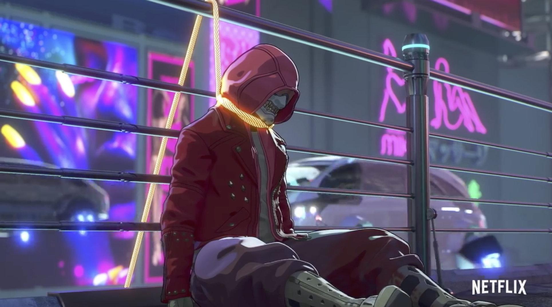 网飞动画《副本:义体置换》的新预告发布日漫和3d美漫的结合