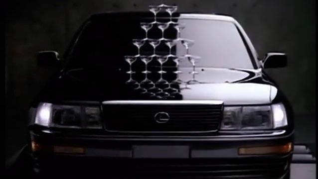 回顾1989年的雷克萨斯凌志ls400广告,《香槟塔》