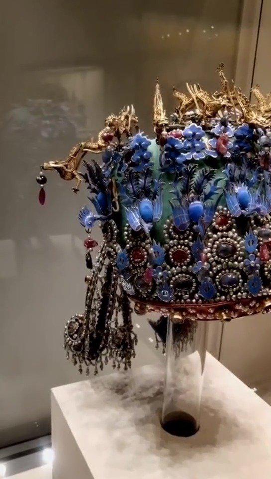 万历孝端皇后的九龙九凤冠,中国现存四顶凤冠之一