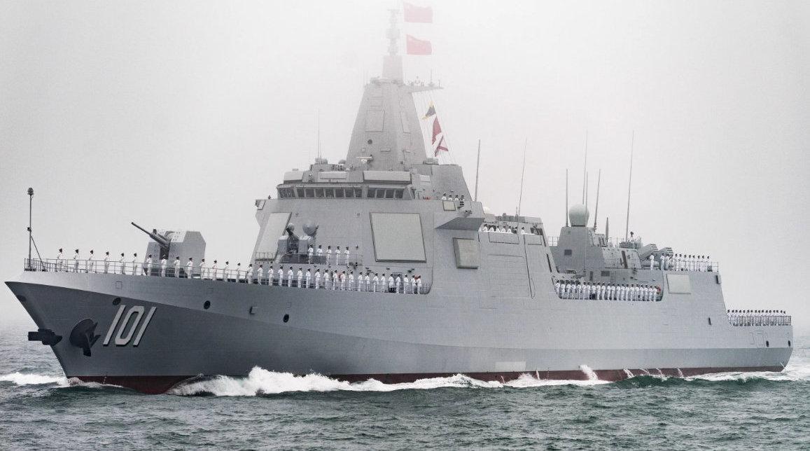 055万吨大驱捷报频频,有颜值有实力,海军的大宝贝