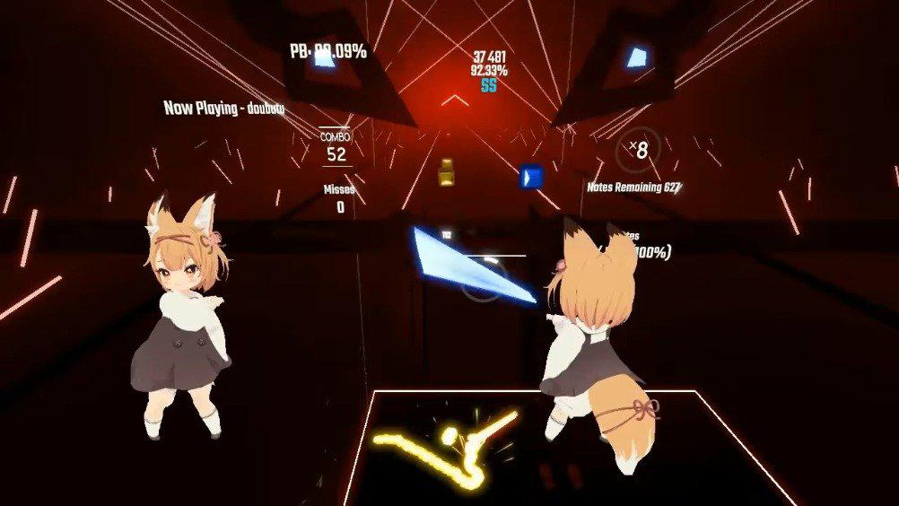 小狐狸 Beat Saber K Da女团单曲 Pop Stars Twi Ejiejidayo