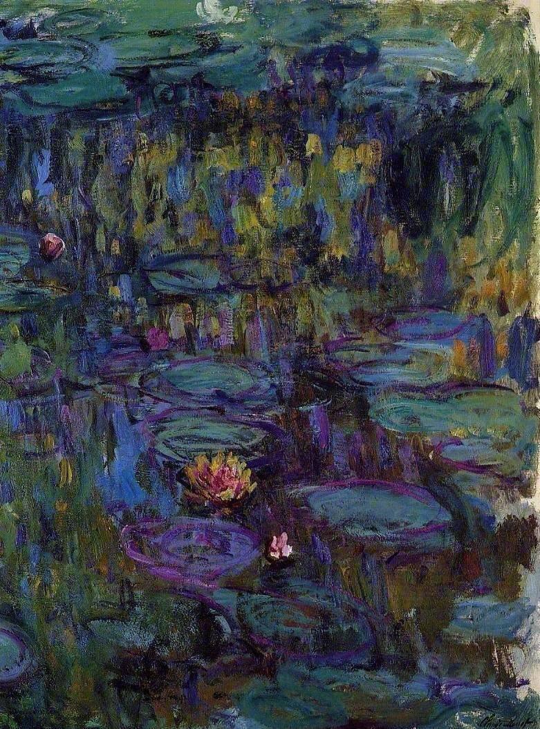 念念不忘,人间花海. 早安.#莫奈