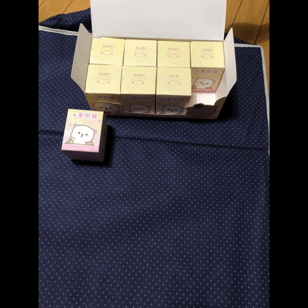 玩模界初遇蜜桃貓盲盒_新浪眾測