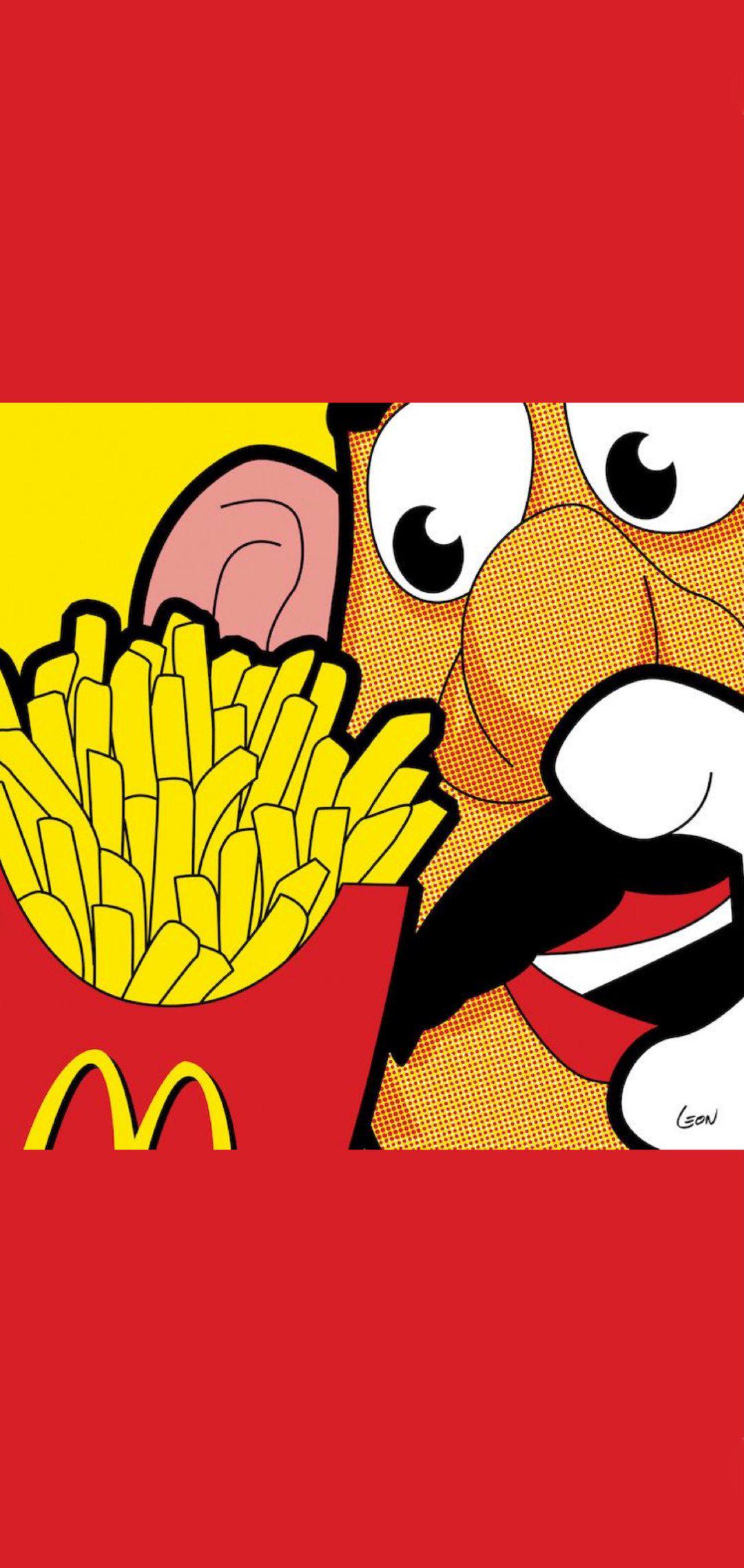 m记党,您的深夜"美食"已送达9293929392|美食|壁纸|麦当劳