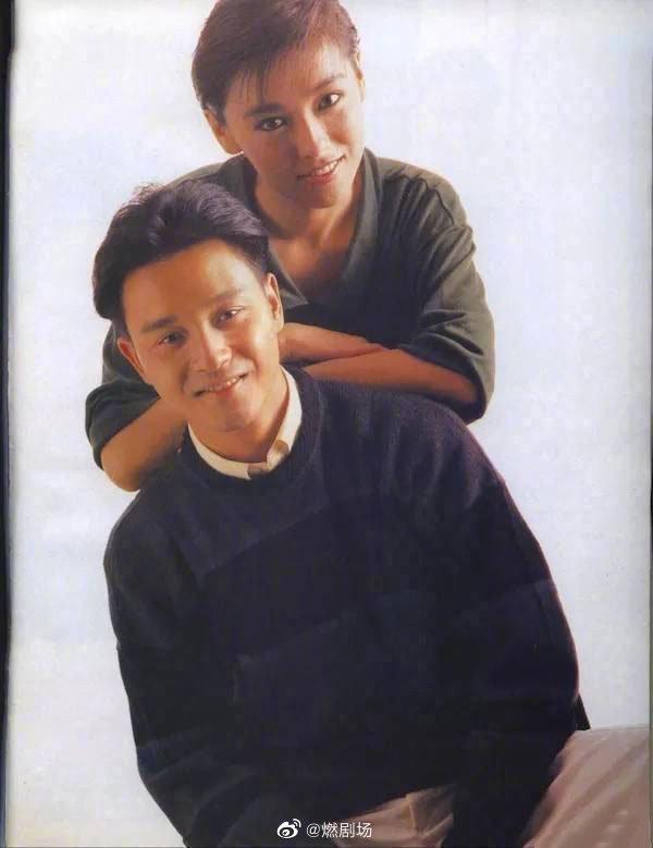 《英雄本色》的幕后花絮照片,狄龙,张国荣,周润发