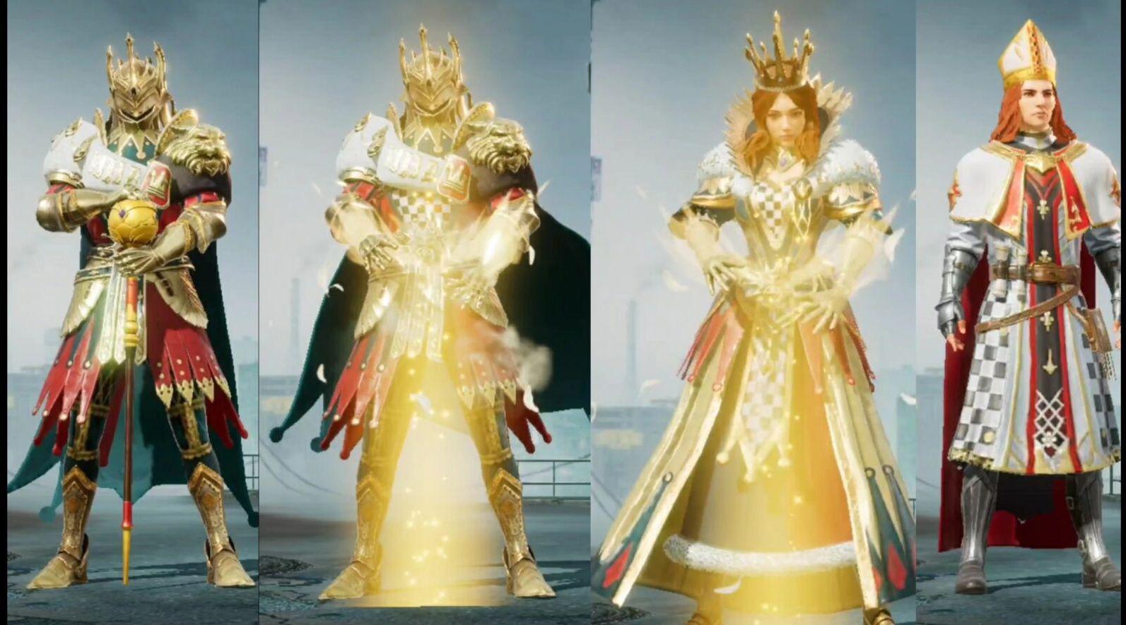 新军需国王套装,目前吃鸡里面最帅的男性角色皮肤