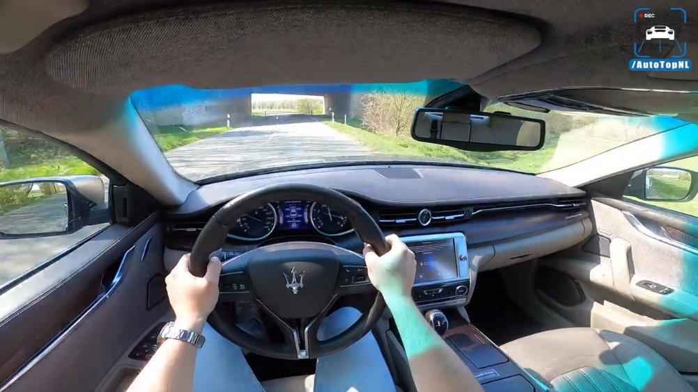 视频:第一视角开豪车:驾驶玛莎拉蒂quattroporte