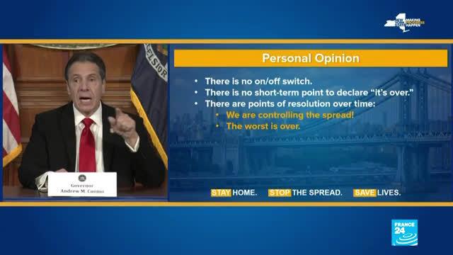 死亡病例过万纽约州长:已挺过最糟糕时刻