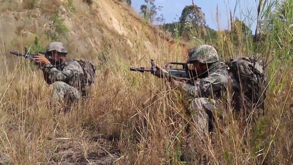 丛林 猛虎 硝烟=血性高原!点兵第75集团军