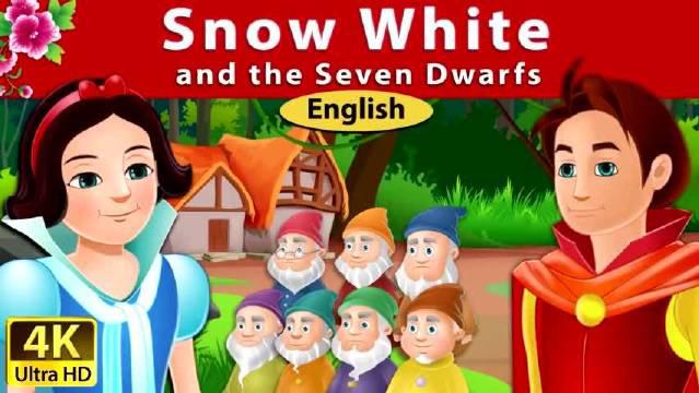 看童话 学英文 Snow White And The Seven Dwarfs 白雪公主与七