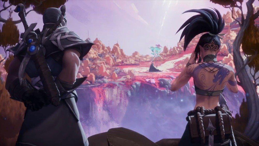 英雄联盟宇宙:城邦传说 全新短片 当一个年轻的伐木人扰乱艾欧尼