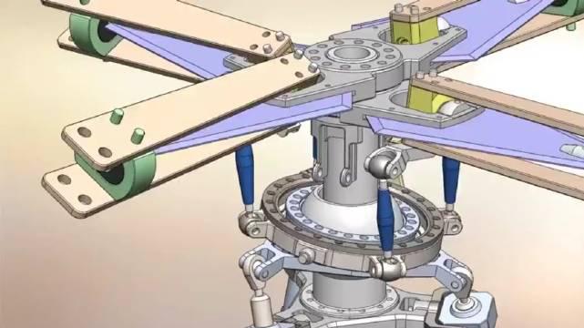 直升机螺旋桨结构