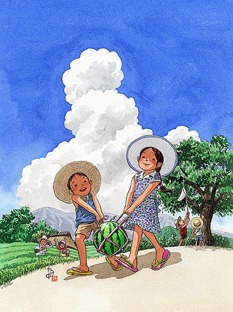 小时候的快乐暑假 .竹中俊裕