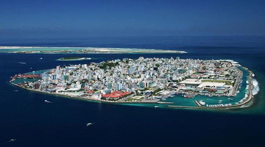 马尔代夫港口图片