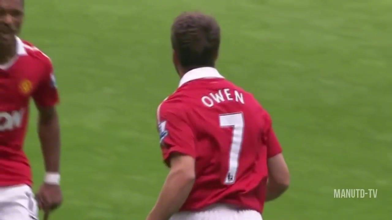 每日回顾,欧文曼联生涯传射全记录