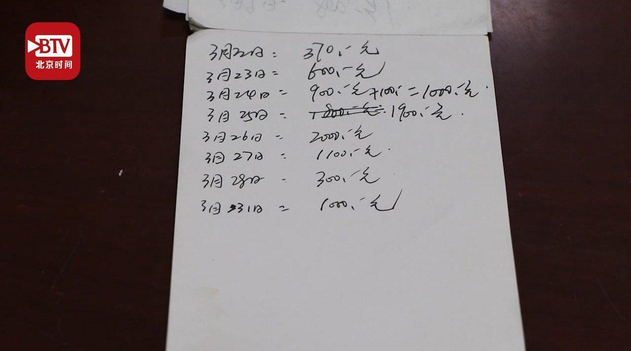 惯犯的账本成犯罪证据:每偷一笔都记录 金额具体到十位数