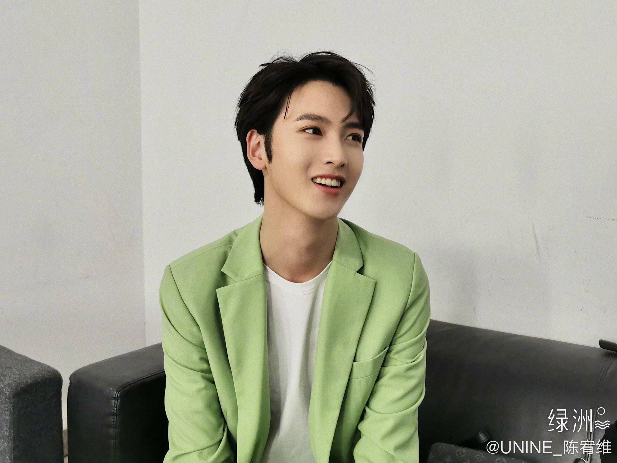 提到选秀帅哥第一个想到陈宥维是那种很容易让人记住的长相