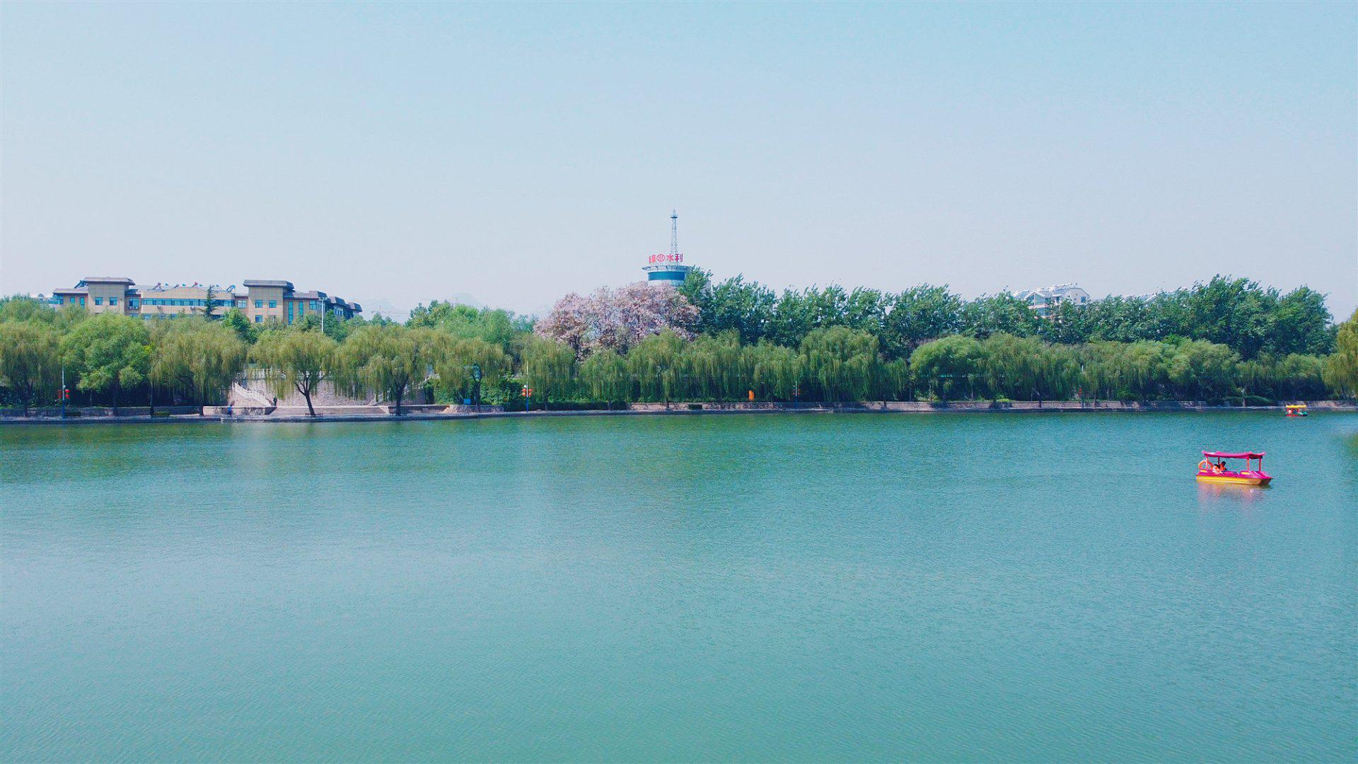 你不知道的石家庄最美公园海山公园:绿树成荫山水环绕