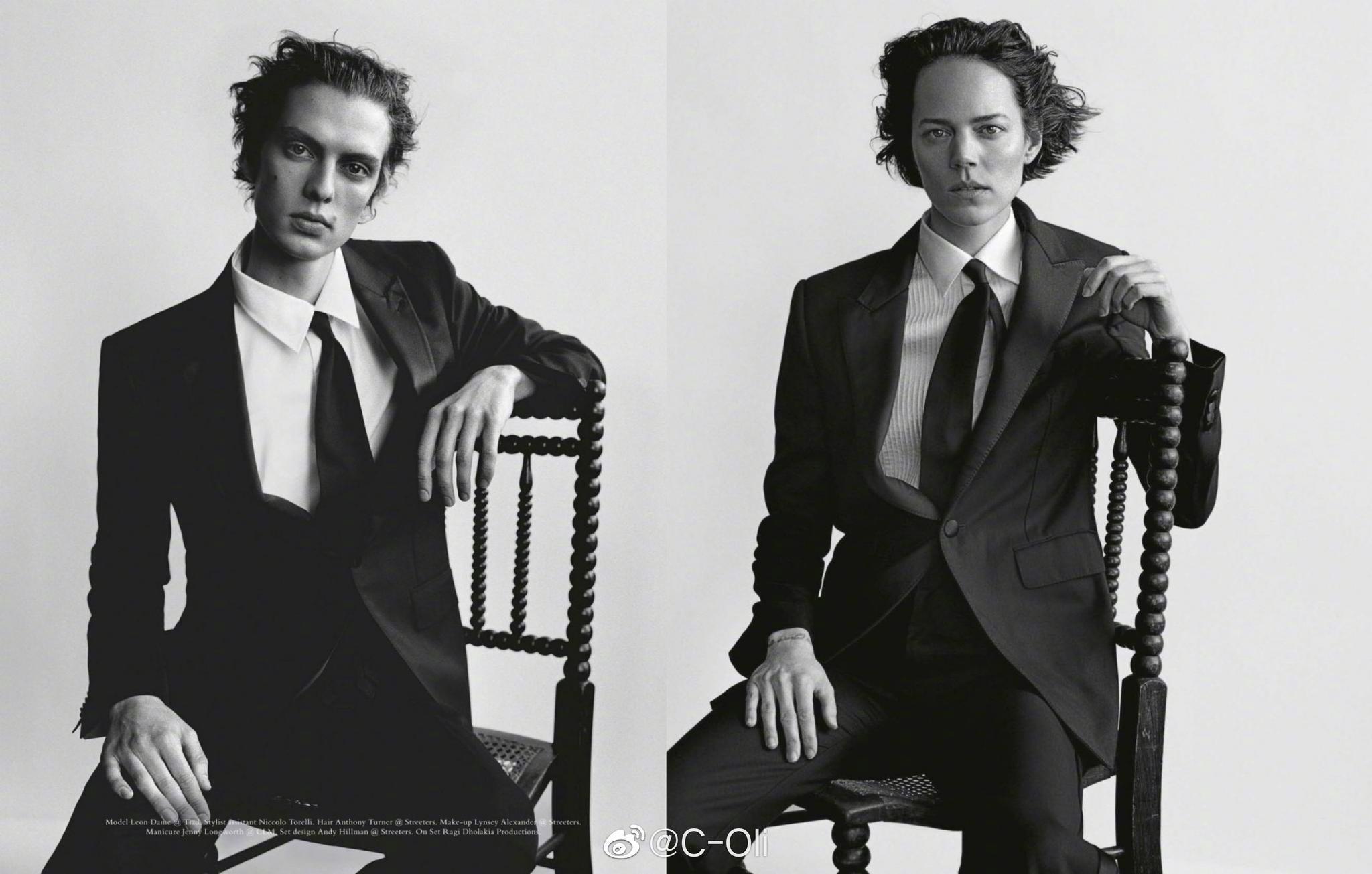 luomo vogue may 2020: leon dame by alasdair mclellan || 五