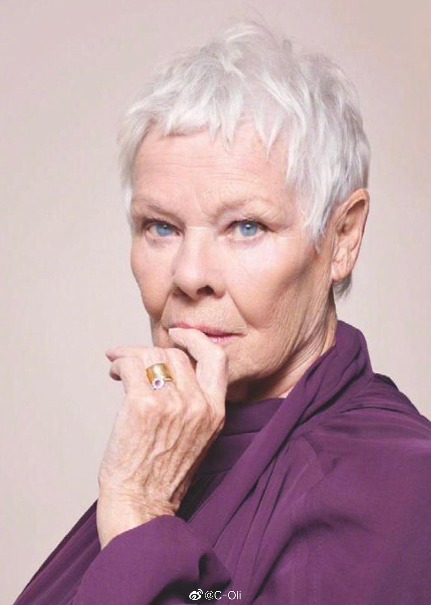 vogue uk june 2020: judi dench by nick knight || 英国国宝级