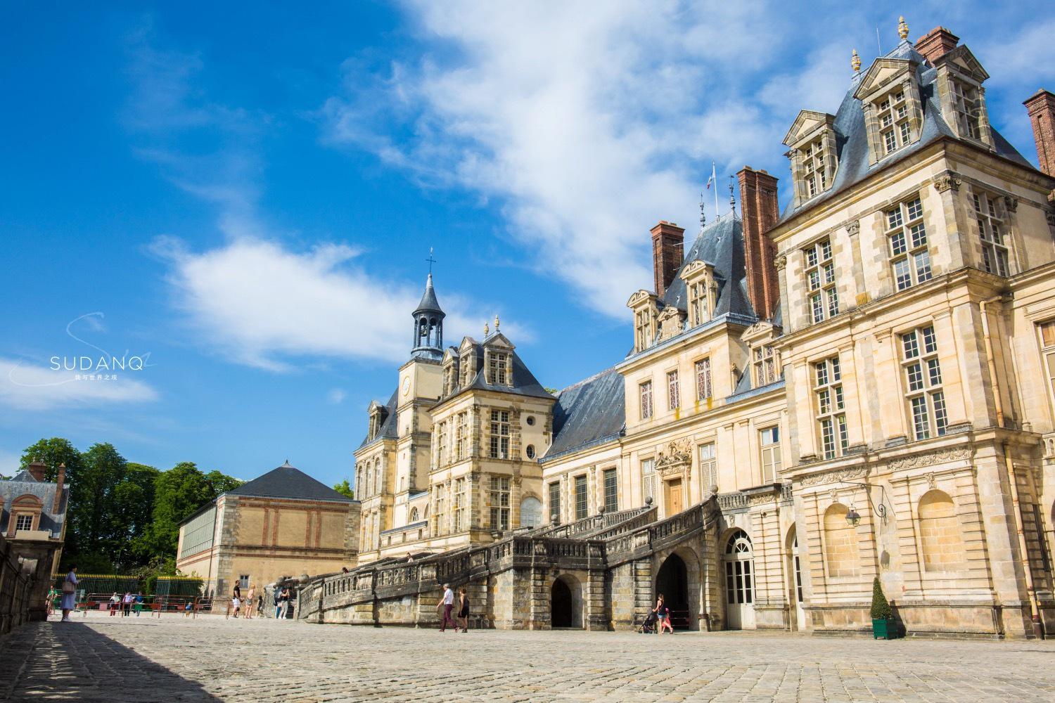 枫丹白露宫作为法国最大的王宫之一