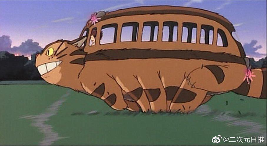 猫咪巴士,原来动画片里都是真的