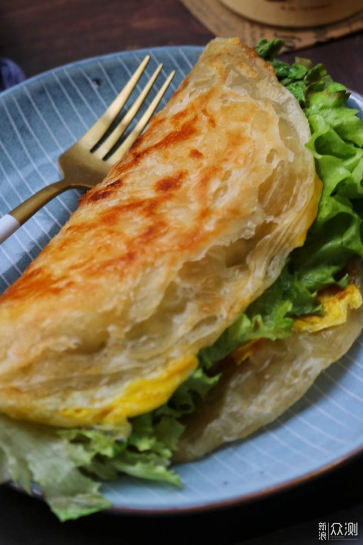 吃不够的早餐手抓饼,自己做料足味美