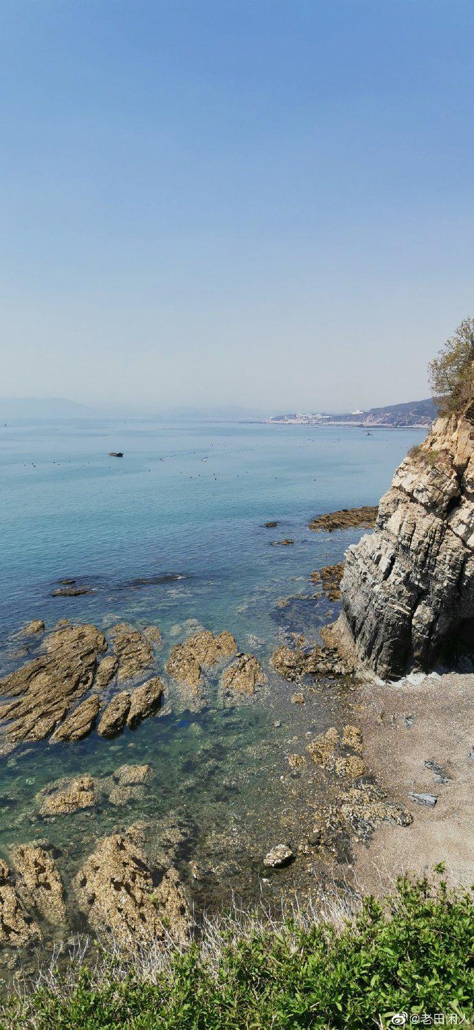 高处看海别样风情山海之间美景如画摄影老田闲人摄于