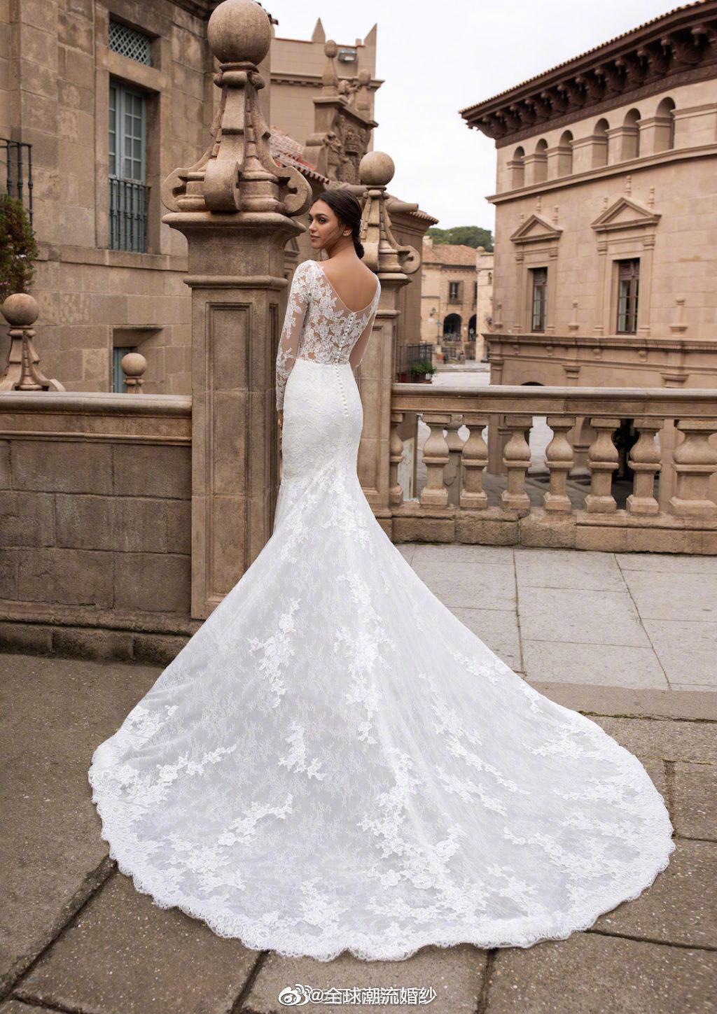 鱼尾婚纱,pronovias 身材不够完美而不敢尝试系列