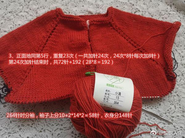金亮亮手作~小百合(附图解过程) (出处: 编织人生论坛) 宝宝抱