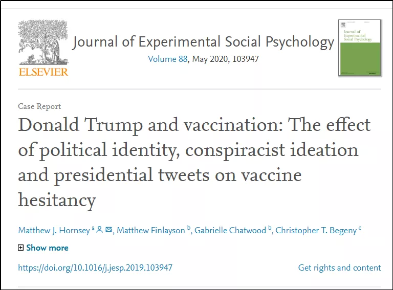  图源：学术期刊网站“Elsevier”