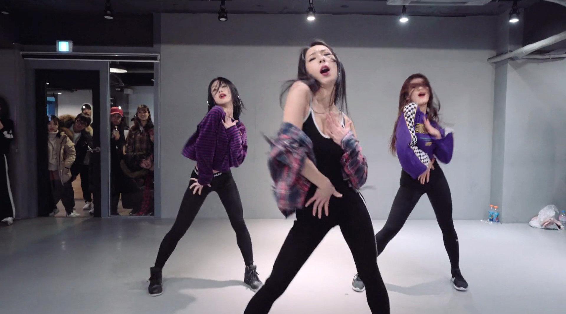 韩国1m舞室 mina myoung 编舞,音乐《woman》- kesha