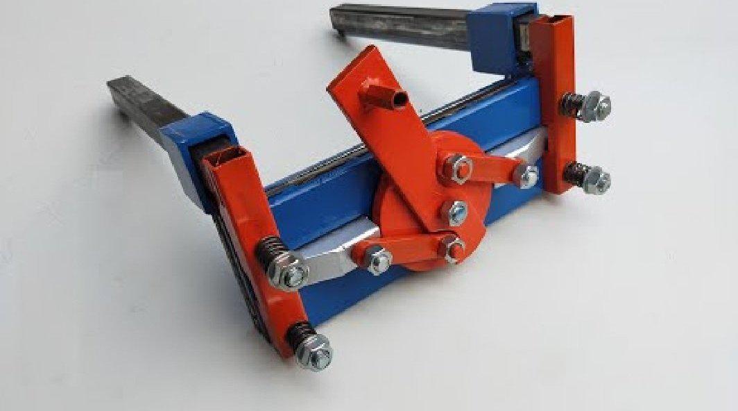 自制简单实用的台钳,使用操作真方便!