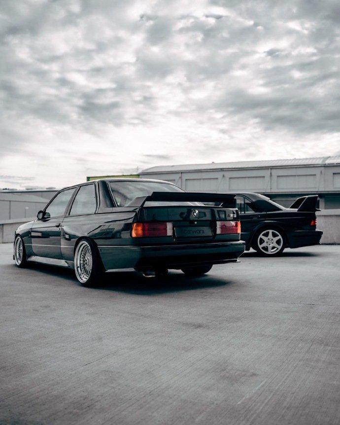 bmwe30m3mercedesbenz190eevoii经典完美